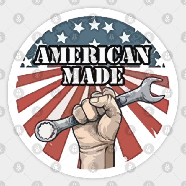 American Made Sticker by  The best hard hat stickers 